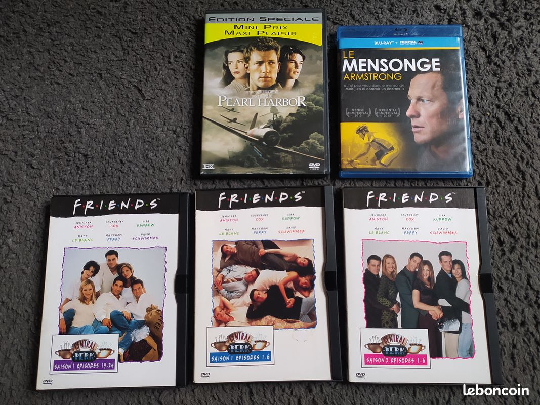 DVD Friends/ Pearl Harbor etc (image 1)