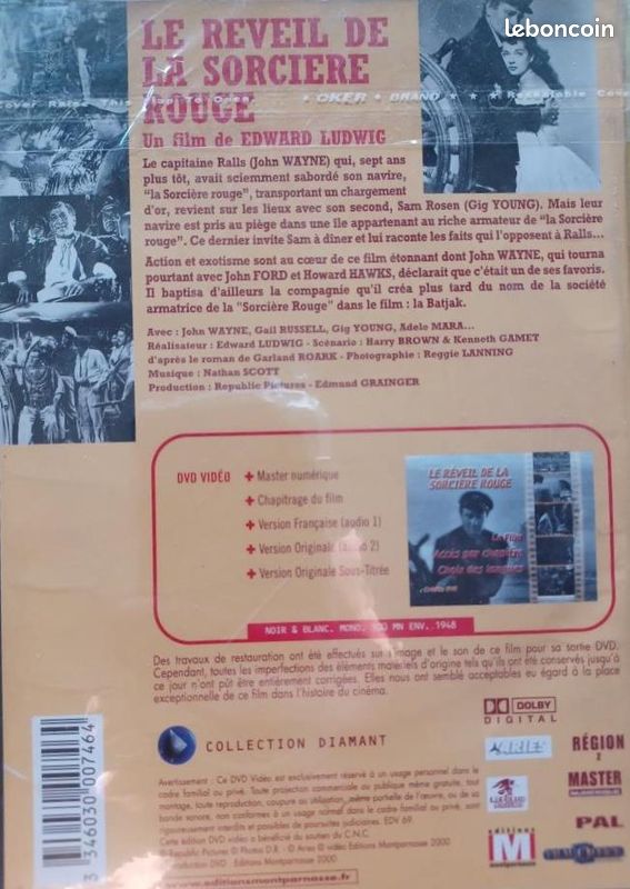LE REVEIL DE LA SORCIERE ROUGE (The Wake of the Red Witch) - DVD (image 2)