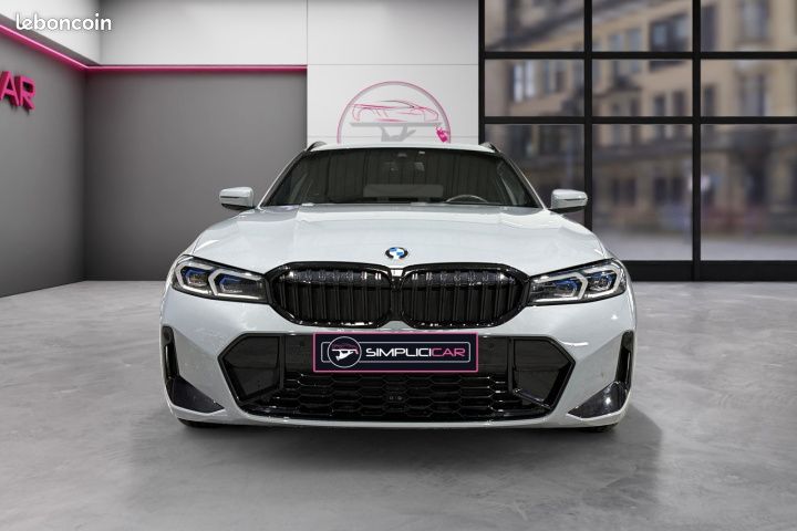 BMW Série 3 Touring 320iA 184ch M Sport Carplay Attelage Escamotable Volant Chauffant Garantie 12 mois (image 2)