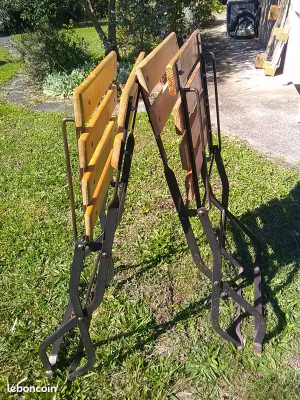 Chaise de bistrot pliable (image 3)