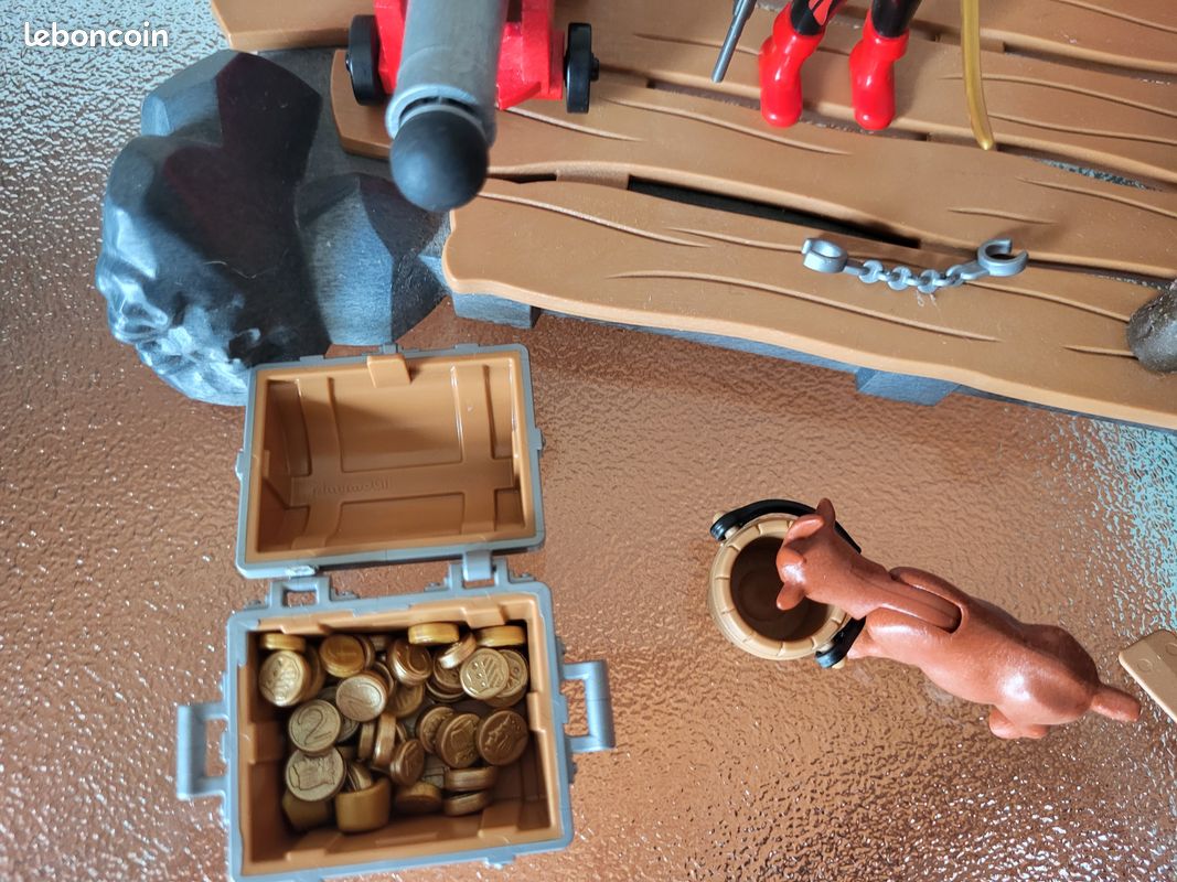 Playmobilile des pirates et barque (image 3)