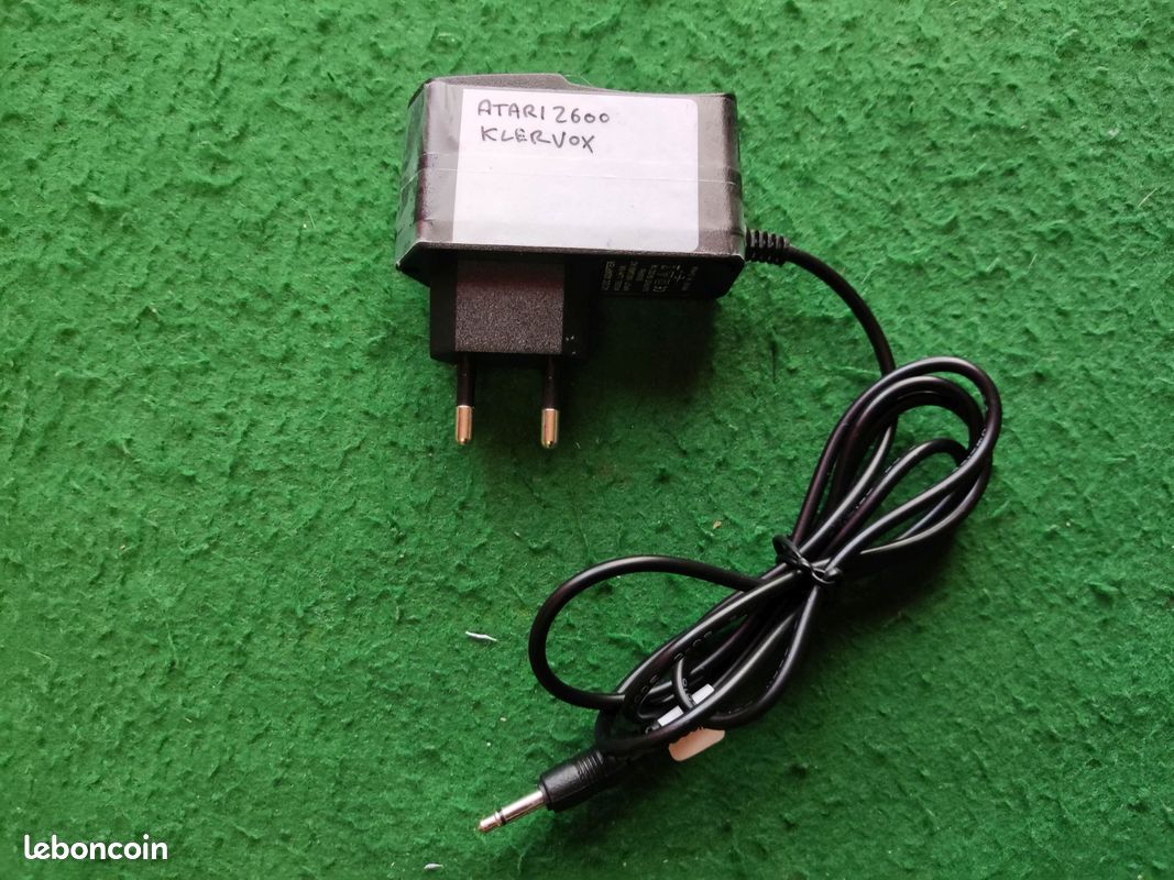 Alimentation régulée de qualité pour consoles Atari 2600 2600S 2600Jr et Klervox (Pong) (image 3)