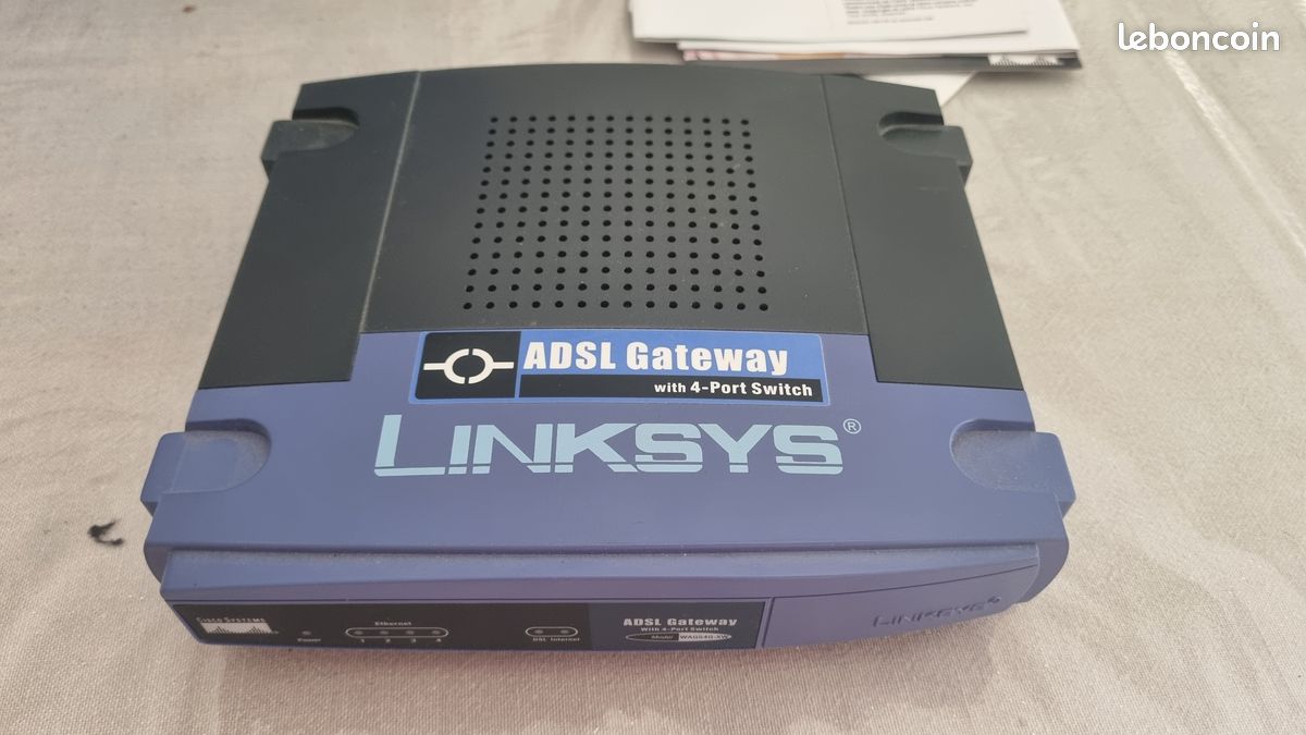 Jual Linksys WAG54G2 Wireless-G ADSL2 plus Gateway..Cek deskripsi