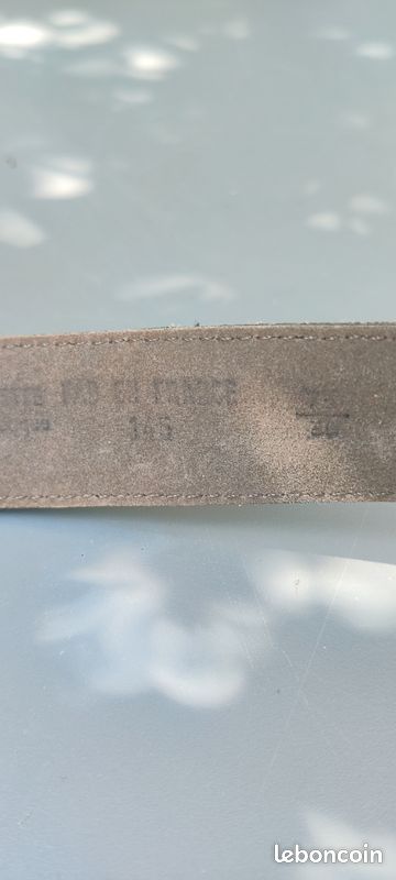 Ceinture en Cuir "Votre Nom" (image 5)