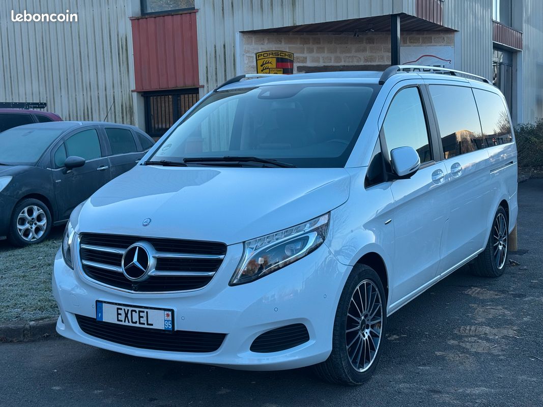 Mercedes classe v ii long 250 d avantgarde 9g-tronic 2 toits ouvrants burgmester equipé pmr amovible si necessaire 990 euros sans apport (image 2)