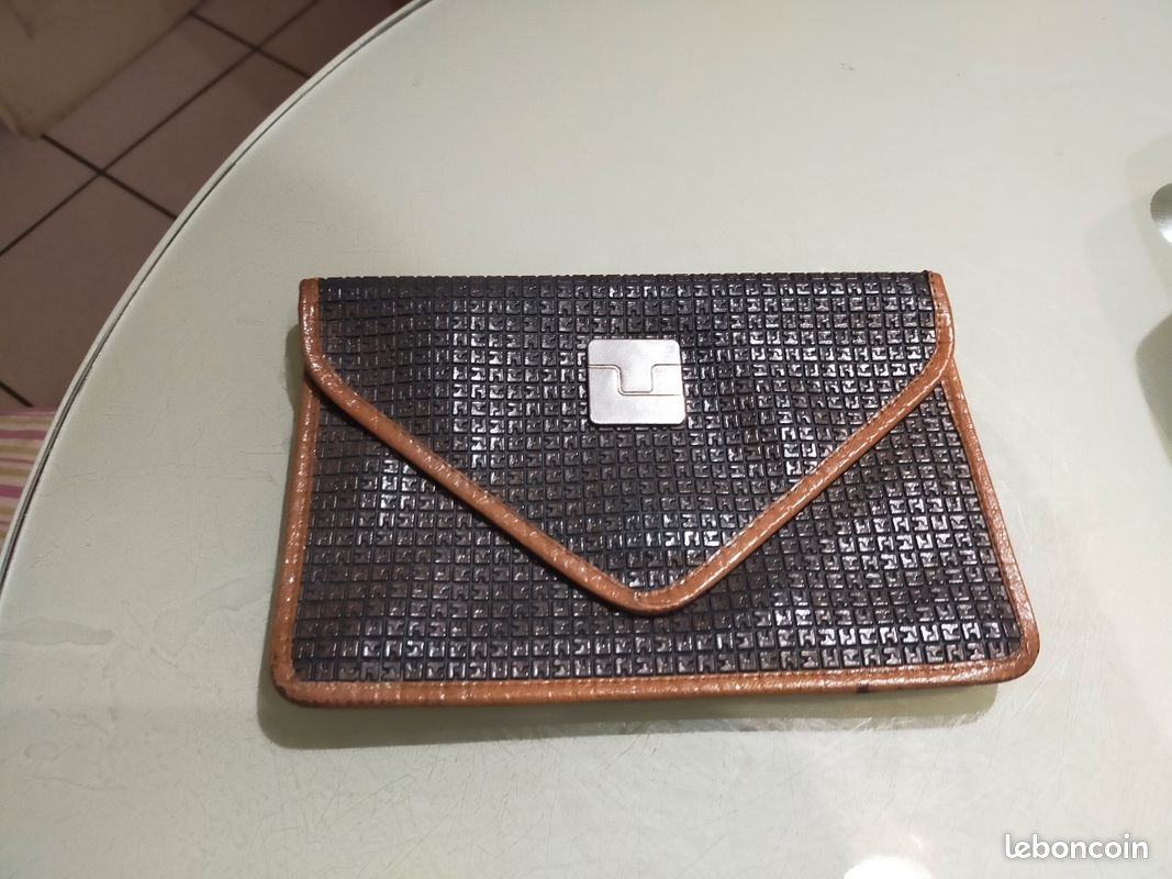 Trousse De Manucure Vintage Ted Lapidus - Pochette Complète Avec Outils - Occasion - Objet Rétro