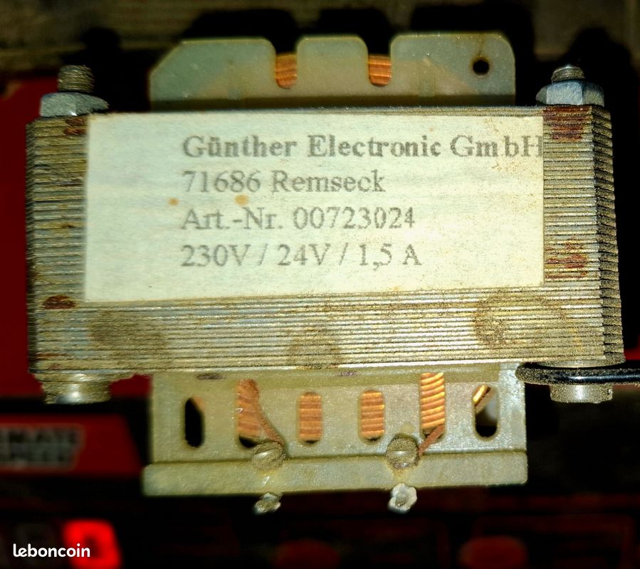 Transformateur 230V/24V 1.5A 36VA (image 2)