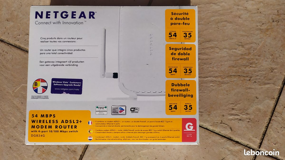 Routeur Netgear DG834G (image 1)