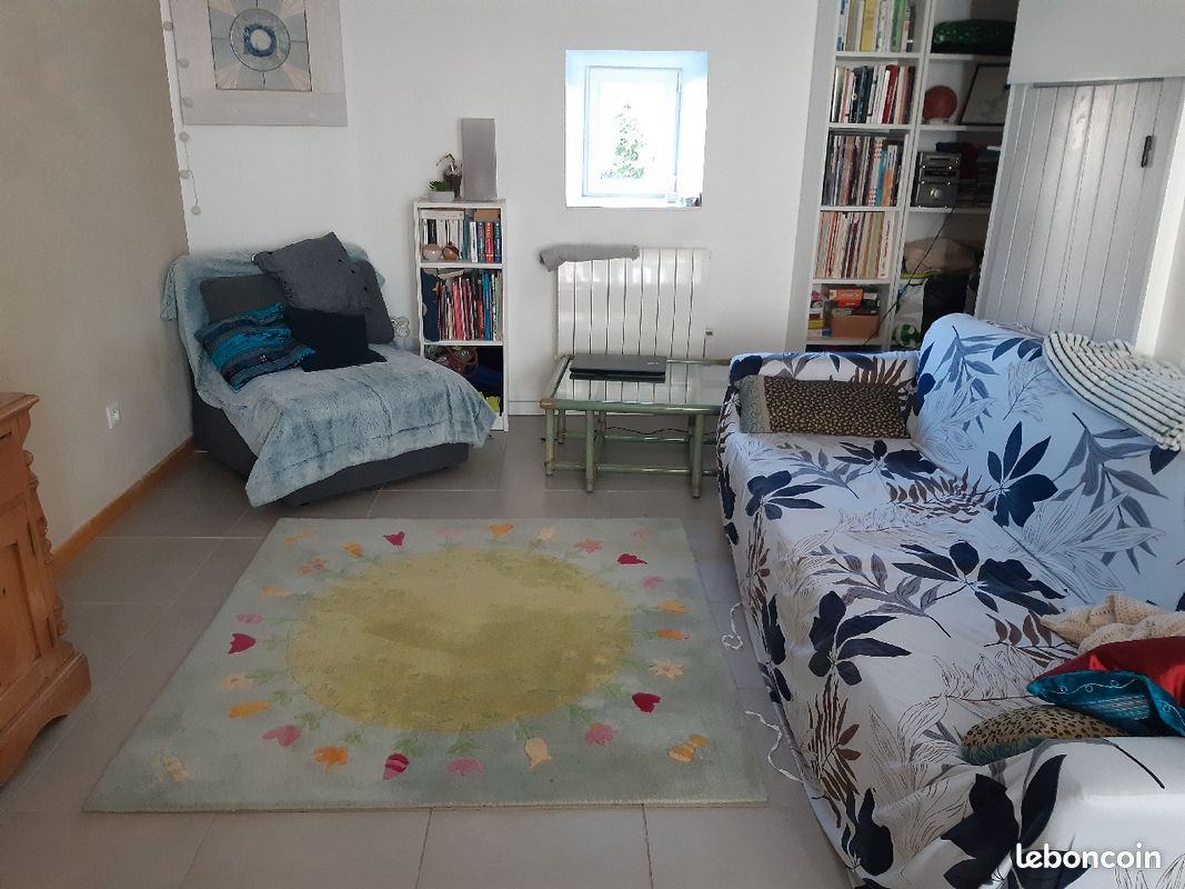 Tapis épais 100% laine 150x150 idéal chambre d'enfant (image 6)