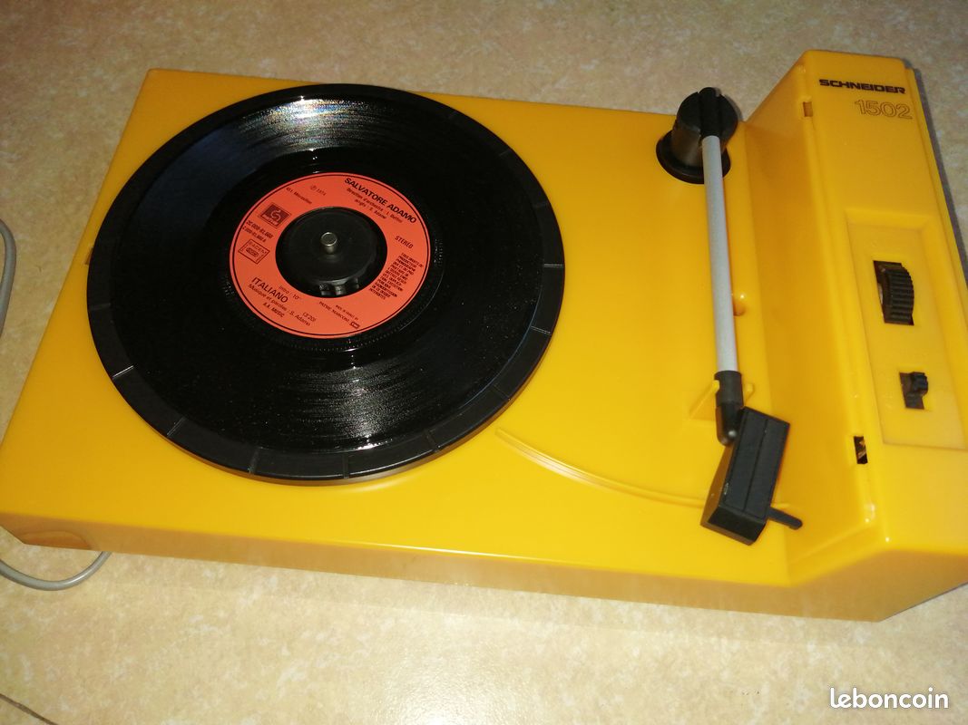 Tourne disque vintage jamais servi dans son emballage (image 2)
