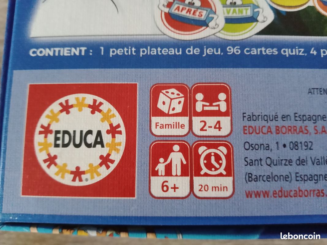 LE LYNX 300 - EDUCA - Jeu de plateau - 15346 - Jeux - Jouets