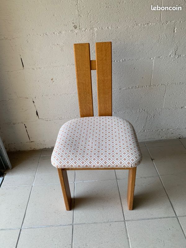 4 chaises en chêne massif (image 2)