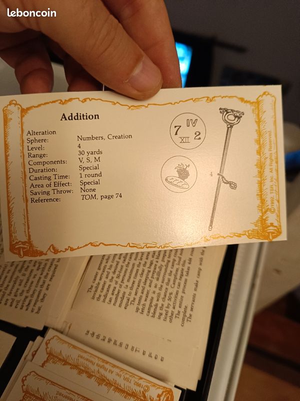 AD&d deck of Priest et magie jdr (image 4)