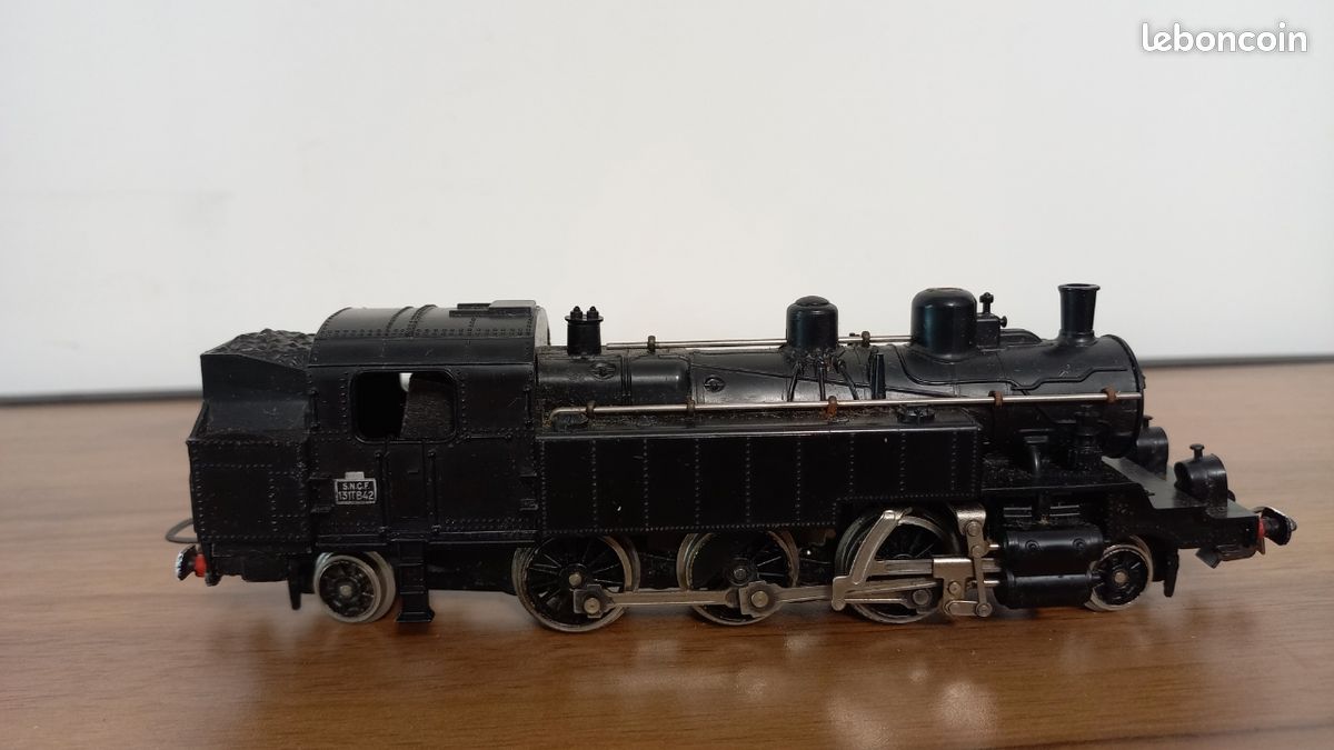 Locomotive Meccano SNCF 131 TNB 42 - HO - Métal Et Plastique - Vintage France