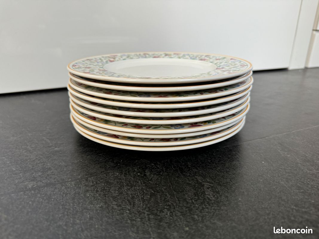 10x Assiettes dessert Villeroy & Boch Virginia (image 3)