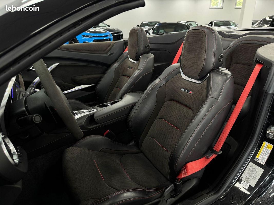 CHEVROLET Camaro ZL1 V8 6.2 659 ch Cabriolet – BVA – Recaro – LED (image 9)