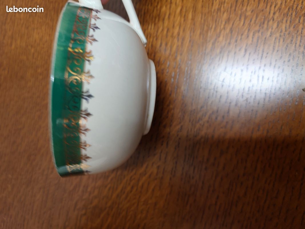 Tasses et soucoupes Sarreguemines France Emery (image 9)