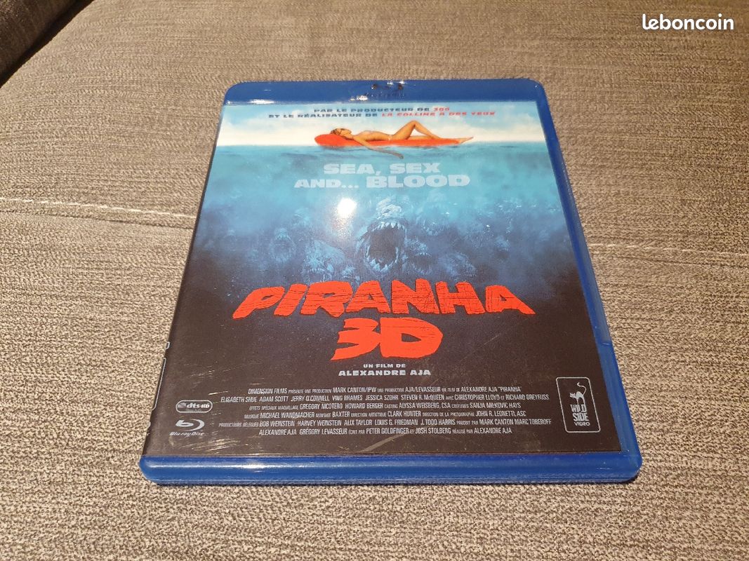 Blu-ray 3D piranha 3D - DVD - Films