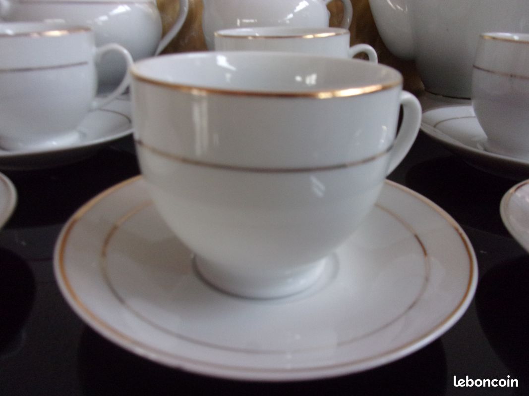 Service à café porcelaine art déco - Vendu