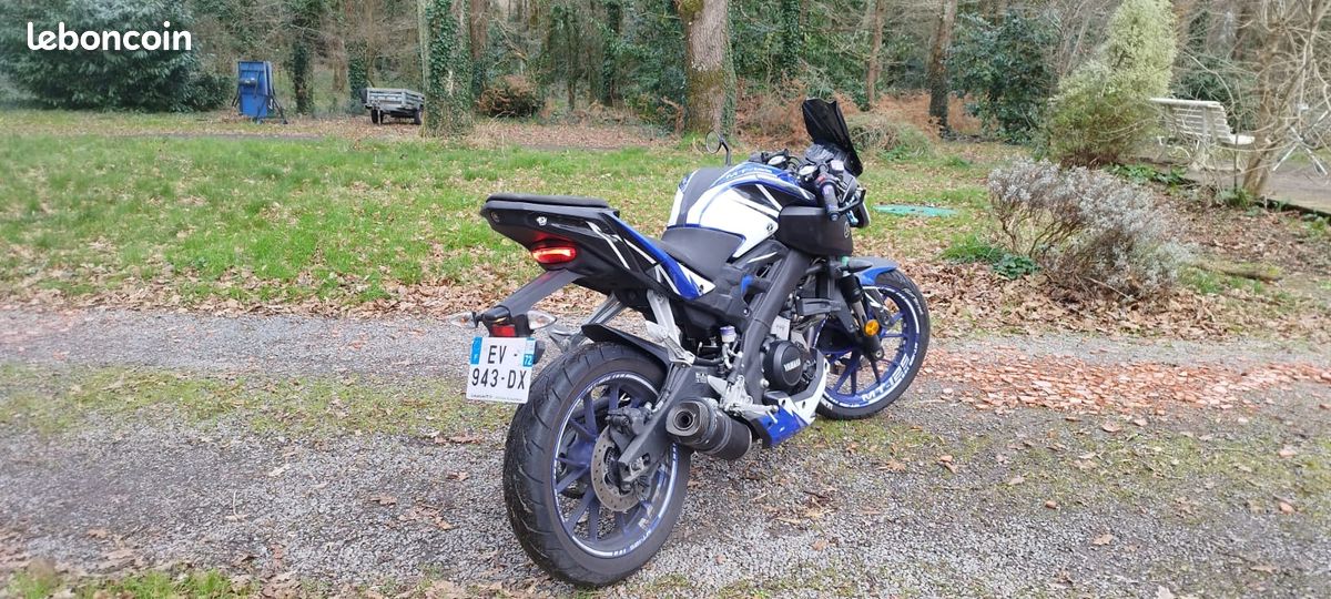 Yamaha MT-125 - Très bon état - Échappement Arrow, Guidon bracelet, Top Block - À saisir (image 1)
