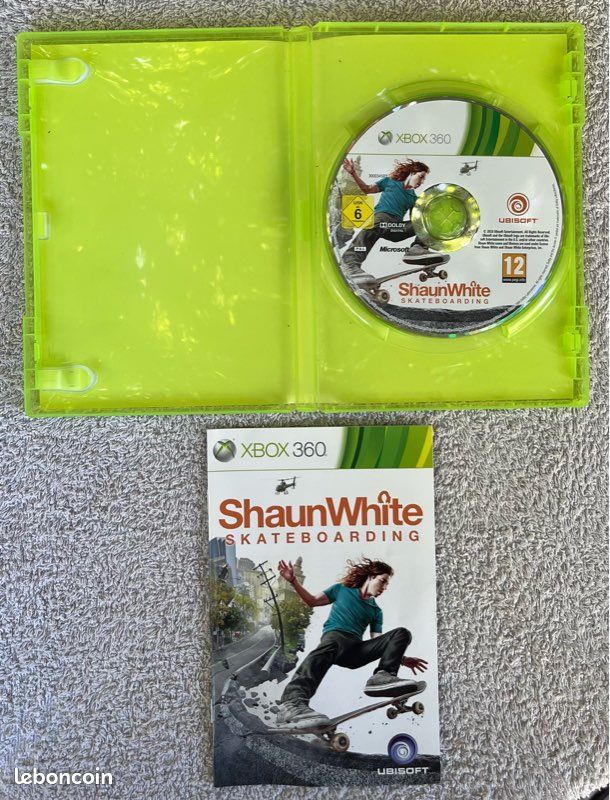 Jeu Vidéo Shaun White Skateboarding - Version Française - Pour Xbox 360 - Bon état