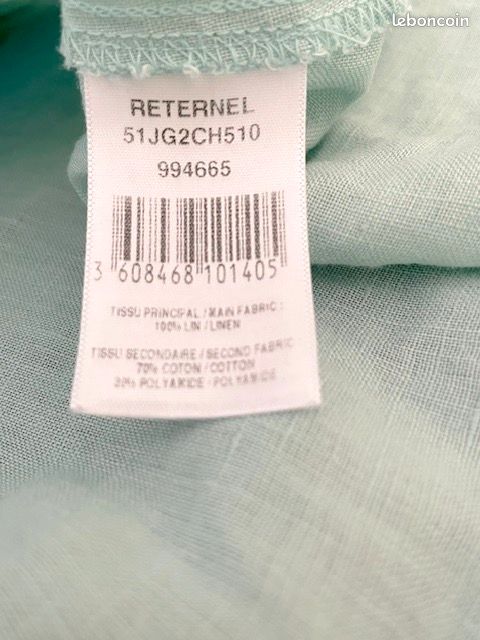 Chemisier Taille 46 - 48 XXL marque Julie Guerlande comme neuf (image 13)
