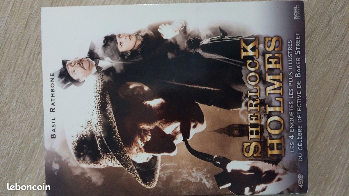 Vends DVD Sherlock Holmes de Basil RATHBONE (image 1)