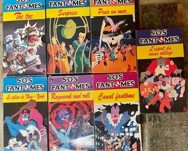 Celluloïd Ghostbuster SOS Fantômes Anime Vintage Rare