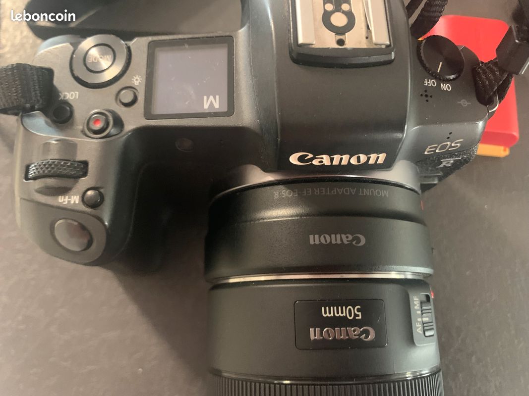 Canon Eos r avec objectif RF 35mm 1.8 macro (image 1)