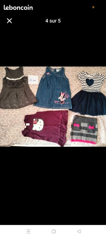 Lots de 2 vêtements 18mois (image 4)