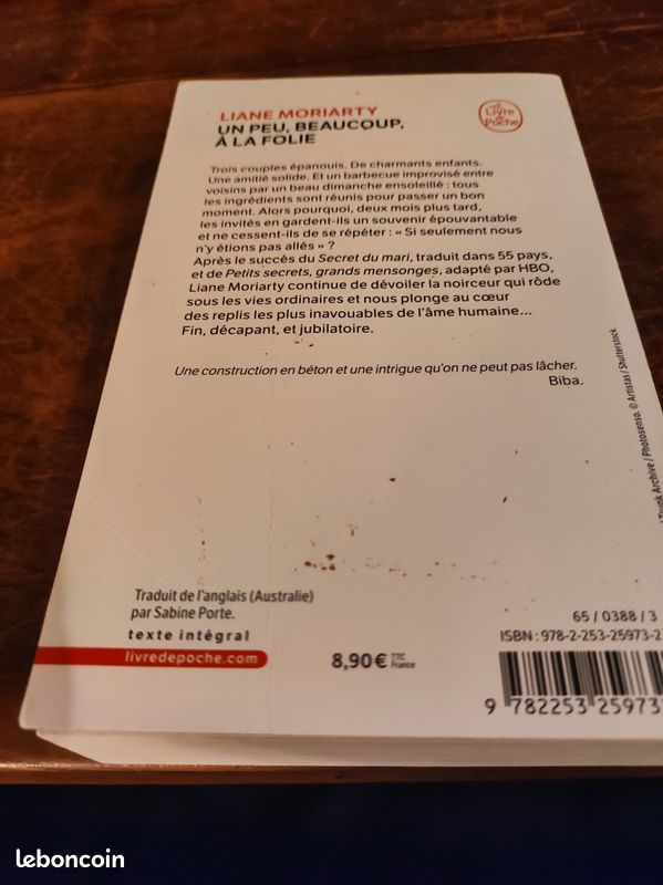 Livre "un peu, beaucoup, à la folie", (image 2)