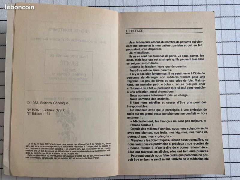 Livre : Tous mes secrets de santé par les plantes, tisanes & médecines naturelles. M. Et R. BONTEMPS (image 6)