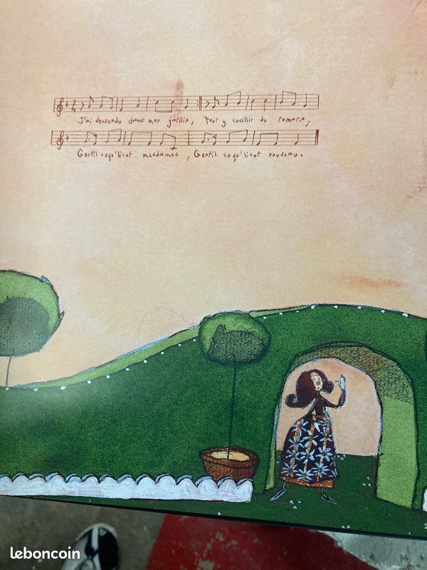 Vends livre de comptine pour enfants avec cd (image 1)