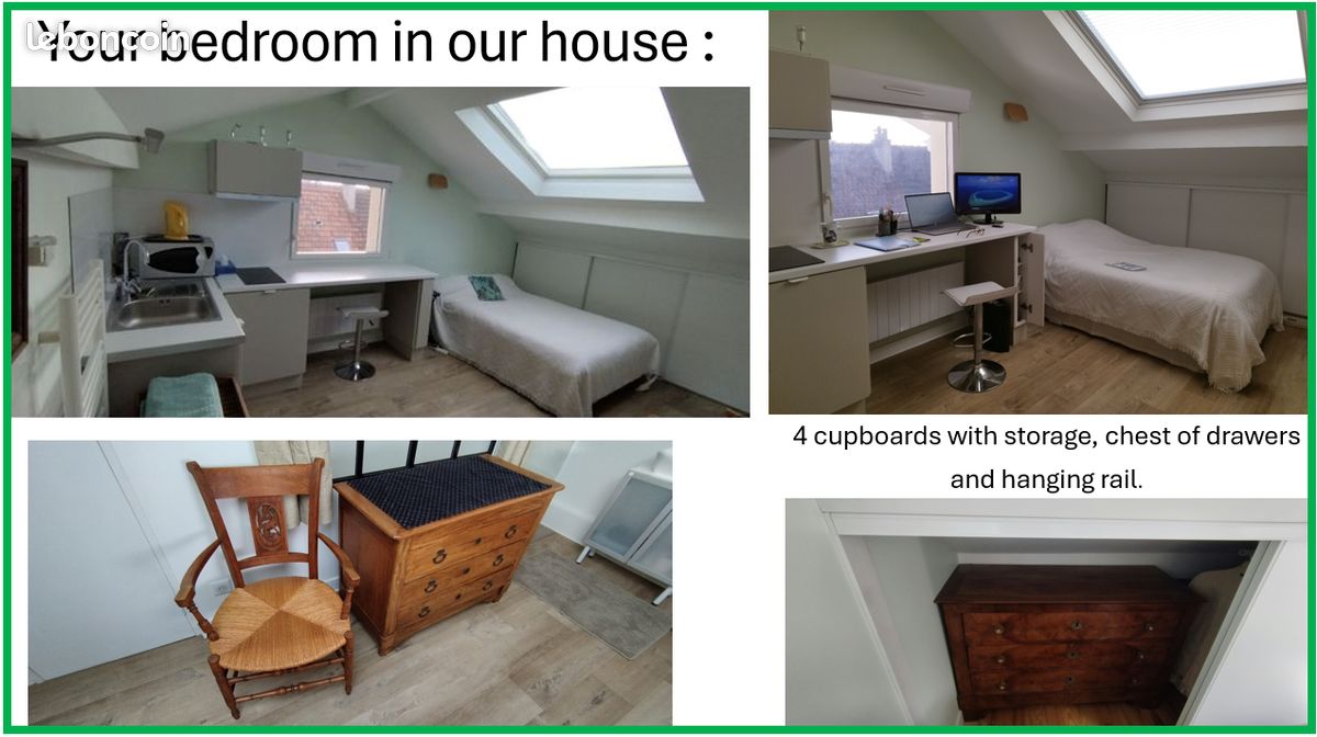 Appartement 1 pièce 20 m² · à Houilles · 20 m² · 800 €/mois