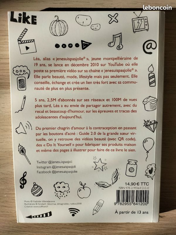 Livre je ne suis pas jolie, c'est vous les plus belles (image 3)