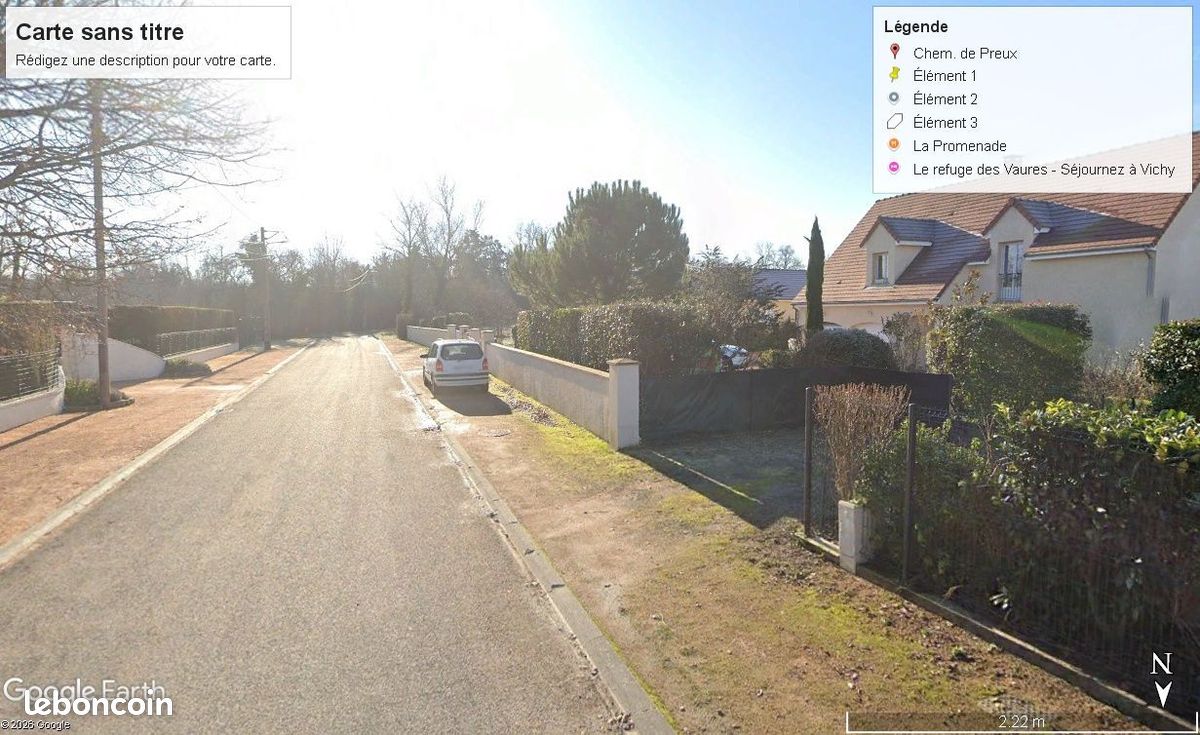 Terrain 828 m² Bellerive Sur Allier · à Bellerive-sur-Allier · 87 000 €