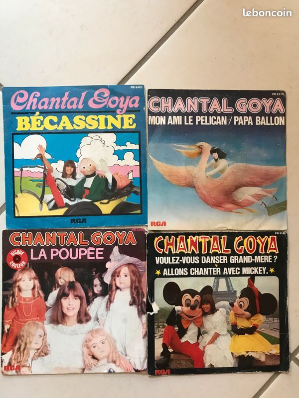 Disques vinyles 45 tours vintage enfants (image 2)