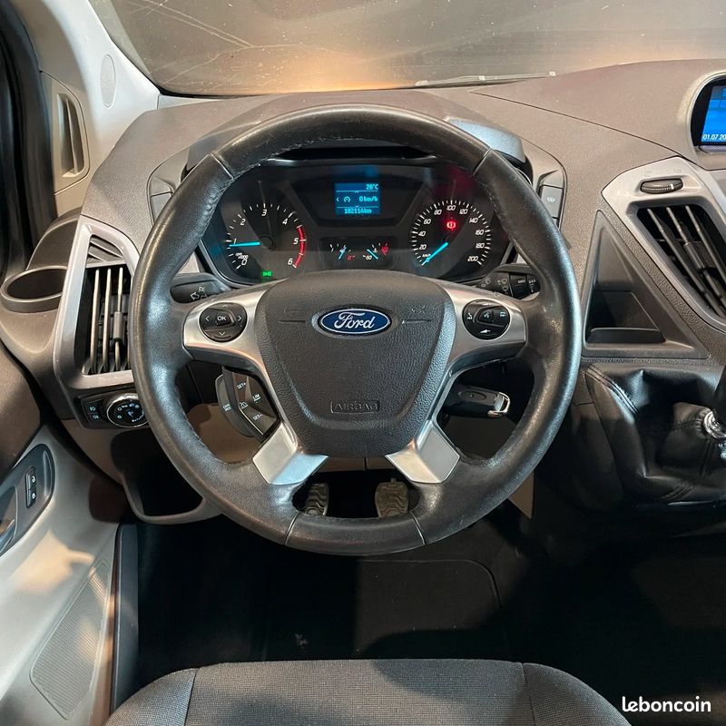 FORD TRANSIT CUSTOM CABINE APPROFONDIE 290 L1H1 2.0 TDCi 170 TREND BUSINESS / MOTEUR CHANGE MAI 2026 / CAMERA DE RECUL / RADAR AV/AR (image 10)
