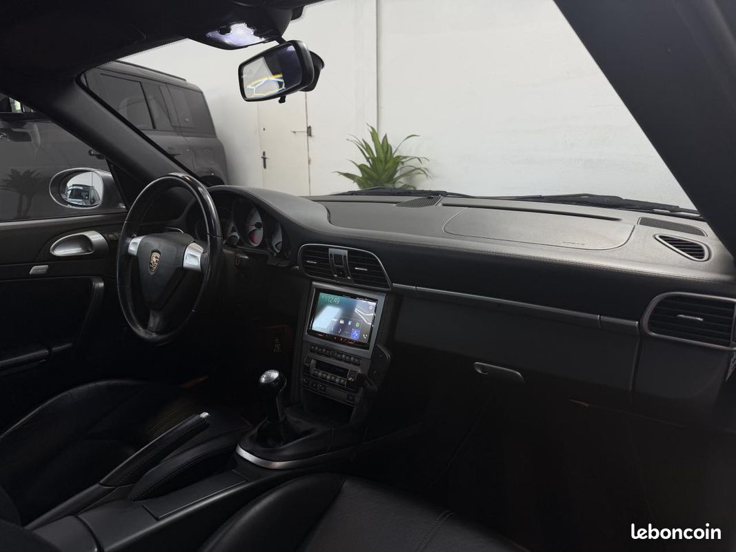 PORSCHE 911 Carrera 4S 3.8i TYPE 997 355CH ECHAPP ET SIEGES SPORT/RADARS (image 12)
