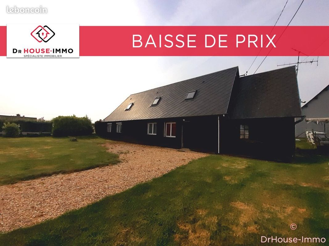 Maison 6 pièces 114 m² · à Beaumont-le-Roger · 114 m² · 129 000 €