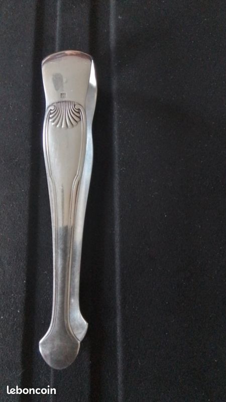 Pince à Sucre Vintage En Métal Argenté - Idéale Pour Service à Café Et Buffet