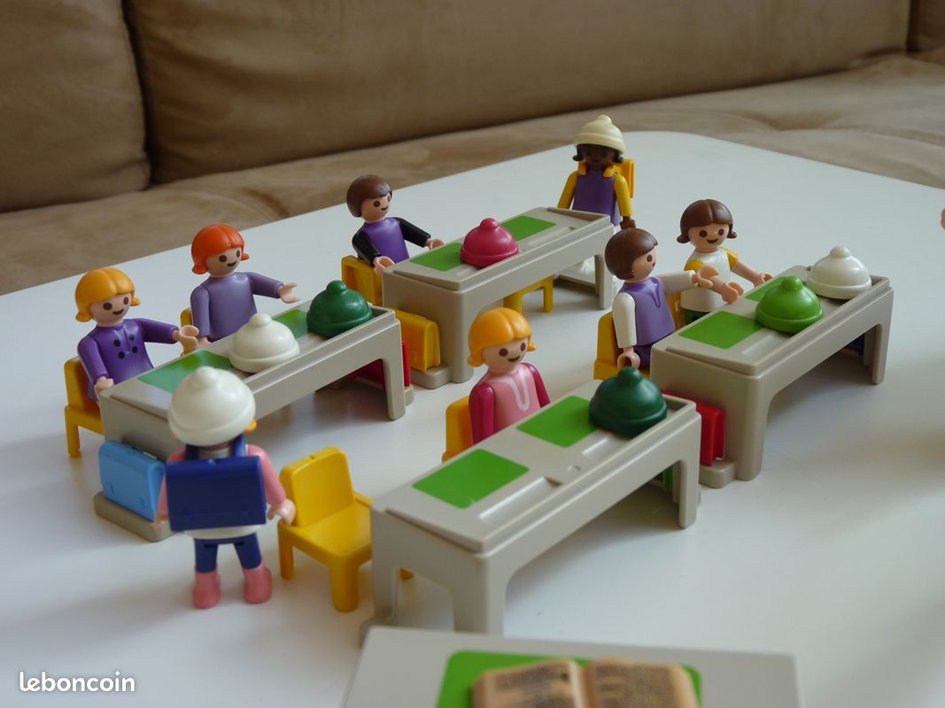 PLAYMOBIL Classe d'écoliers Vintage 1900 avec