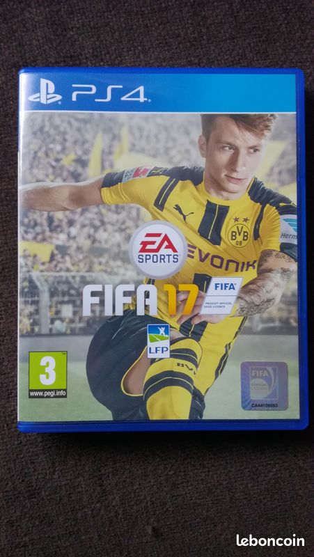 Jeu PS4 FIFA 17 Comme Neuf - PPOG (image 1)