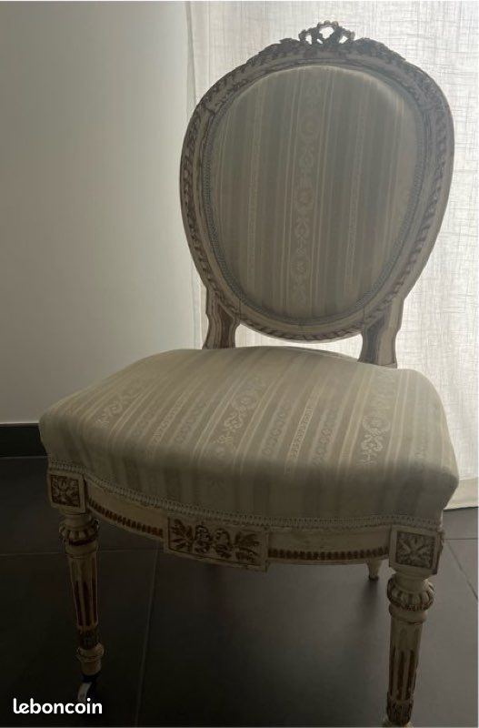 Chaise médaillon Louis (image 2)