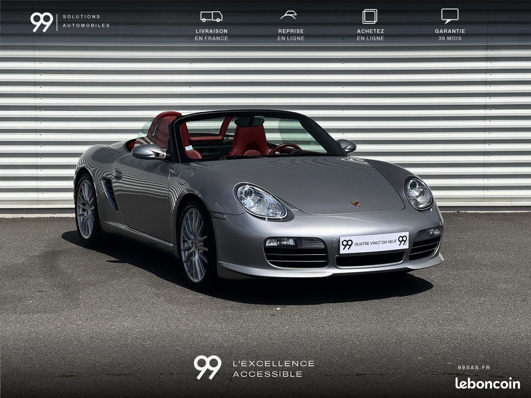 Porsche boxster porsche rs 60 spyder 3.4l 303ch bose echappement sport pcm livraison reprise (image 4)