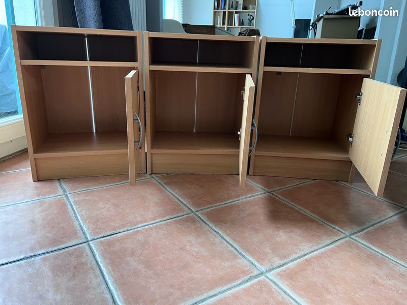 Lot de 3 caissons pour bureau (image 2)