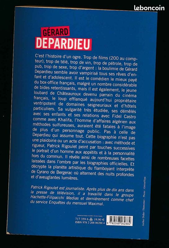 Gérard Depardieu Patrick Rigoulet (image 2)
