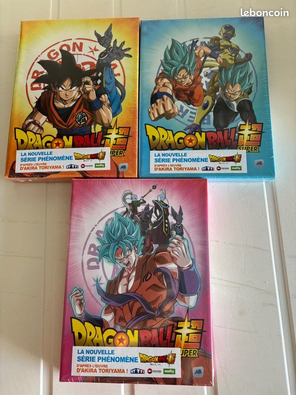 Lot de 3 DVD Dragon Ball super Saga 1 + 2 + 3 - DVD (image 1)