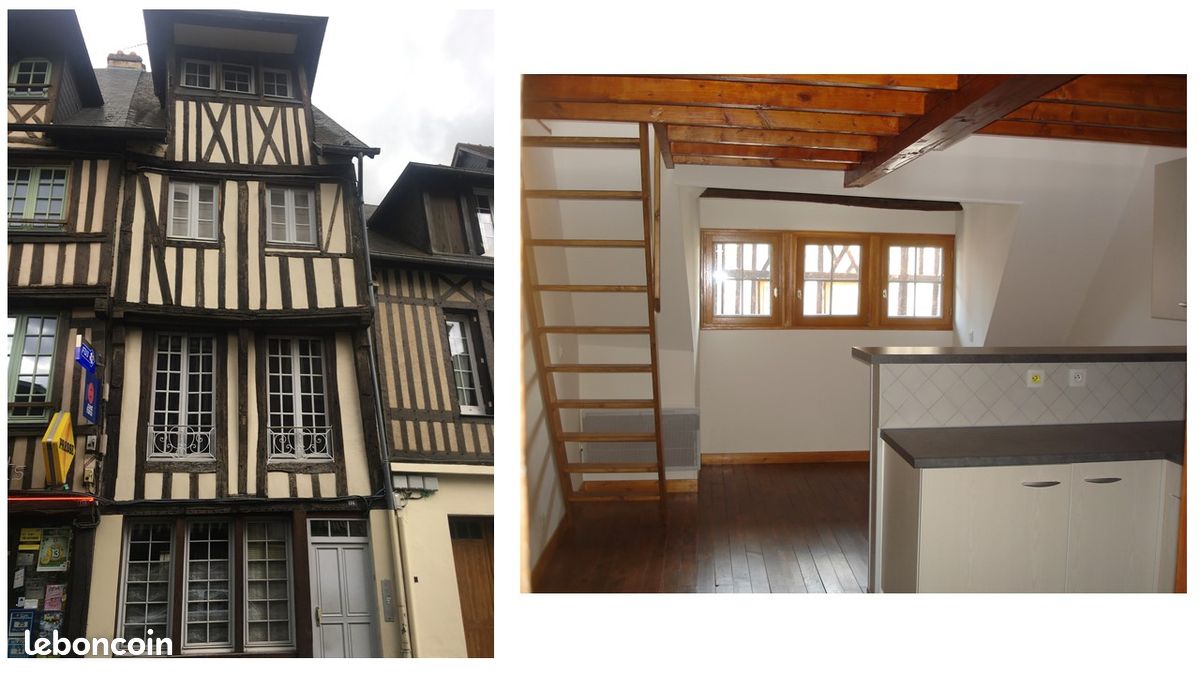 Appartement 2 pièces 33 m² · à Lisieux · 33 m² · 455 €