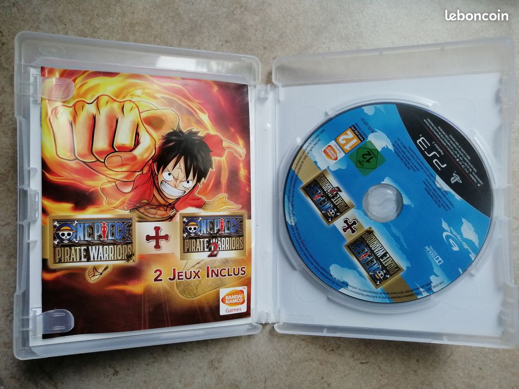 Jeu One Piece Pirate Warriors 1 Et 2 - PS3, Région PAL, état Comme Neuf